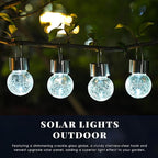 12-Pack Rustic Flower Solar Lanterns for Outdoor, Waterproof LED