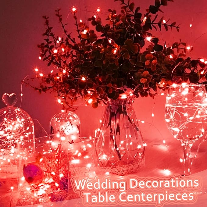 15-Pack Christmas String Lights, 6ft 20 LED Waterproof Twinkle Lights