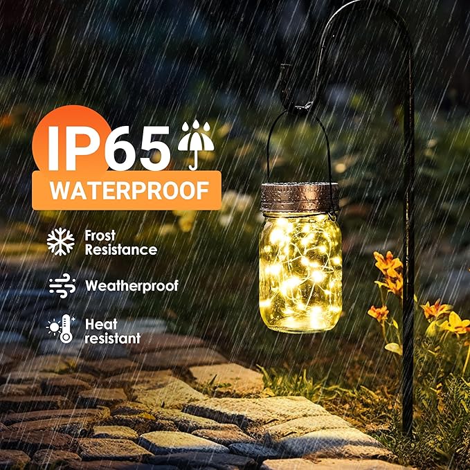 String Lights for Backyard, Waterproof LED