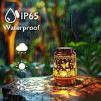 Butterfly Solar Lanterns, Waterproof LED Backyard Lights