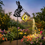 Solar Bunny Statue Light, Yard Decor
