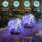 4-Pack Solar Landscape Lights for Yard