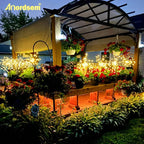 8-Pack Solar Path Lights, Outdoor Walkway LED