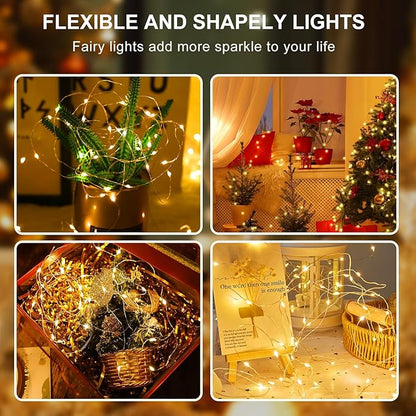 Christmas Fairy Lights, 16ft 50 LED Battery Twinkle Lights