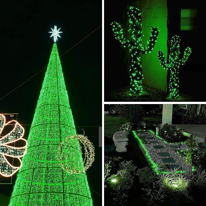 2-Pack Halloween String Lights, 80ft 200 LED Timer