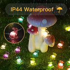8ft LED Patio String Lights, Waterproof Outdoor