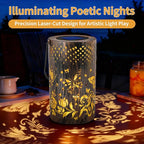 Butterfly Solar Lantern Set, Elegant Yard Lighting