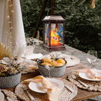 Hummingbird Solar Hanging Lanterns, Metal Yard Decor