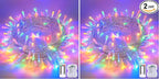 33ft Christmas LED String Lights, Waterproof Timer Lights