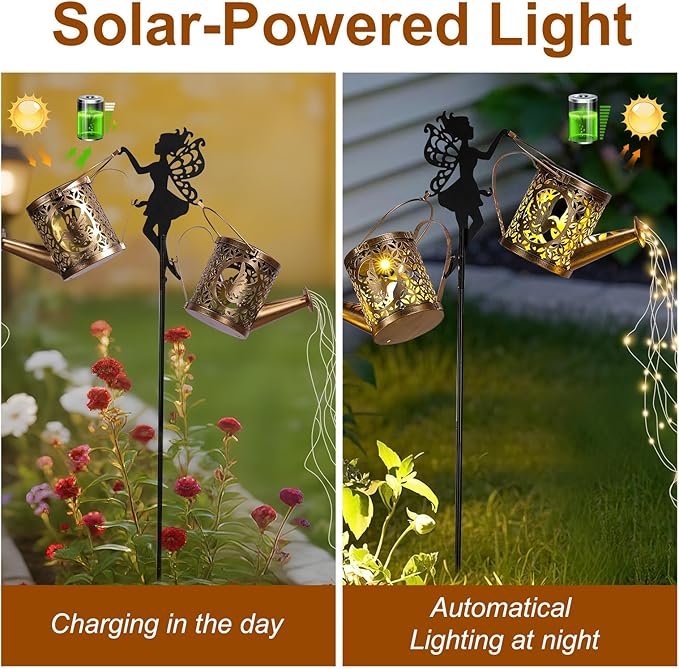 Solar Garden Garden Statue Light, Outdoor Decor