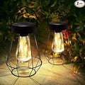 Garden Solar Lantern Set 2-Pack, Charming Garden Lighting