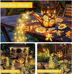 Solar Sunflower Garden Statue Light, Outdoor Decor