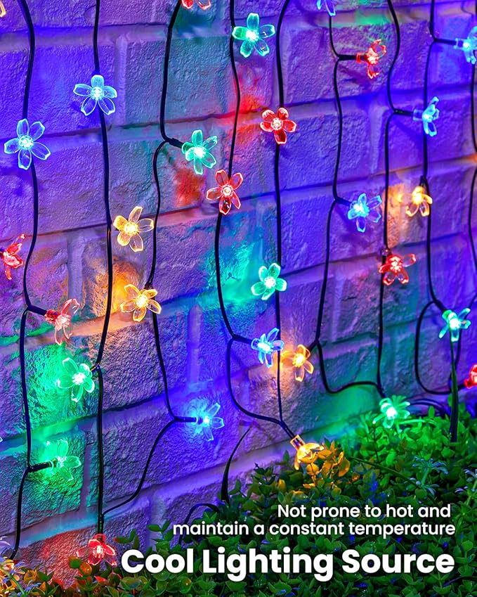 Christmas LED String Lights, Waterproof Timer Lights
