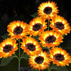 3-Pack Solar Pathway Lights, Waterproof LED Yard Lights