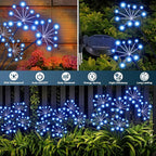 Solar Driveway Path Lights 2-Pack, Waterproof