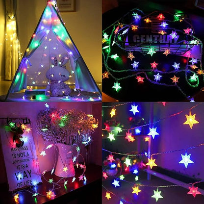 RGB Backyard String Lights, 33ft Weatherproof LED