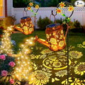 Solar Sunflower Garden Statue Light, Outdoor Decor