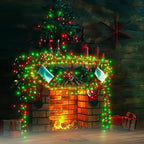 Christmas Fairy Lights 2-Pack, 32ft 100 LED Battery Twinkle Lights