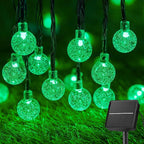 Green Outdoor Edison String Lights, Weatherproof