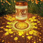 Classic Butterfly Solar Lanterns for Porch, Waterproof LED
