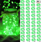 48-Pack Christmas String Lights, 20 LED Waterproof Twinkle Lights