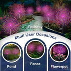 Solar Pathway Lights 2-Pack, Driveway LED