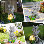 Solar Garden Garden Statue Light, Outdoor Decor