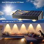 20-Pack Sleek Solar Patio Lights, Outdoor LED