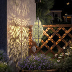 Solar Moroccan Hanging Pendant Lantern, Waterproof