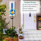 Blue Solar Pathway Lights, Garden LED