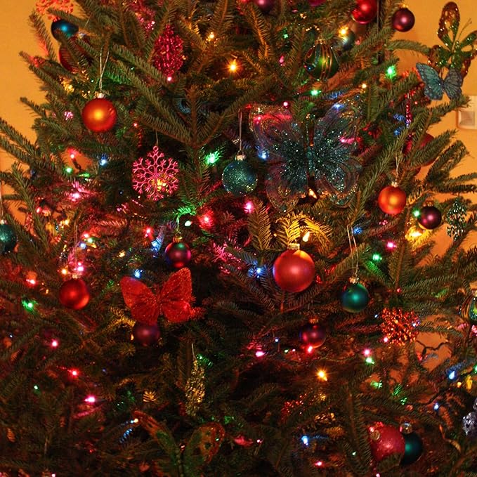 Christmas String Lights, 16ft 50 LED Waterproof Twinkle Lights