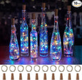 10-Pack 20 LED Christmas Twinkle Lights, Waterproof for Backyard
