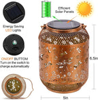 Solar Dragonfly Lanterns, Patio Hanging LED Decor