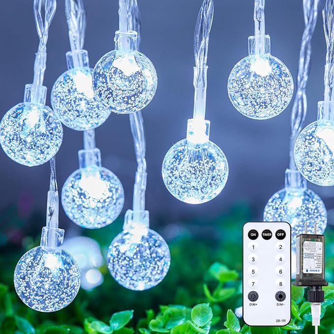 Christmas Fairy Lights, 33ft 100 LED Battery Twinkle Lights