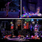 66ft Christmas LED String Lights, Waterproof Timer Lights