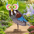 Owl Solar Lawn Figurine Light, Waterproof