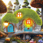 Solar Garden Statue Light, Yard Decor