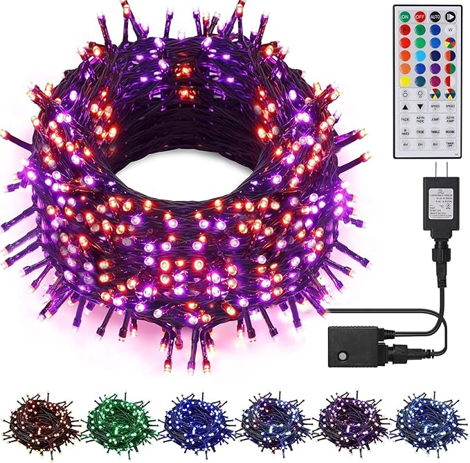 Christmas String Lights, 5ft 300 LED Waterproof Twinkle Lights