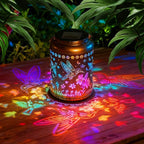 Hummingbird Solar Patio Lanterns, Classic Waterproof LED