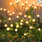 4-Pack Solar Landscape Lights for Yard