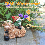 Gnome Solar Lawn Figurine Light, Waterproof