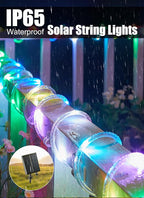 Camping Tent String Lights, 39ft Rechargeable LED