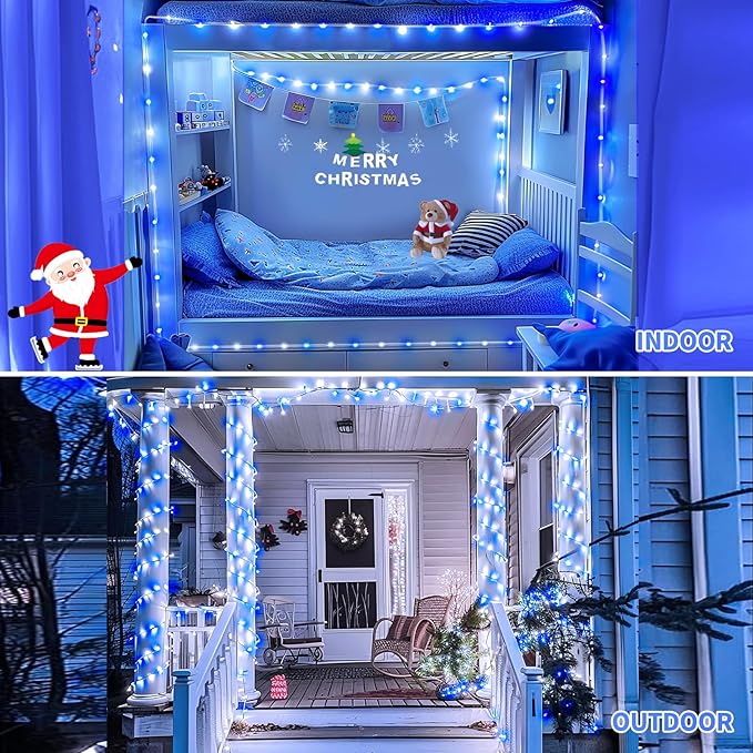 66ft LED Rope Lights, Remote Control Color-Changing