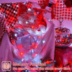 2-Pack 33ft Christmas LED String Lights, Waterproof Timer Lights