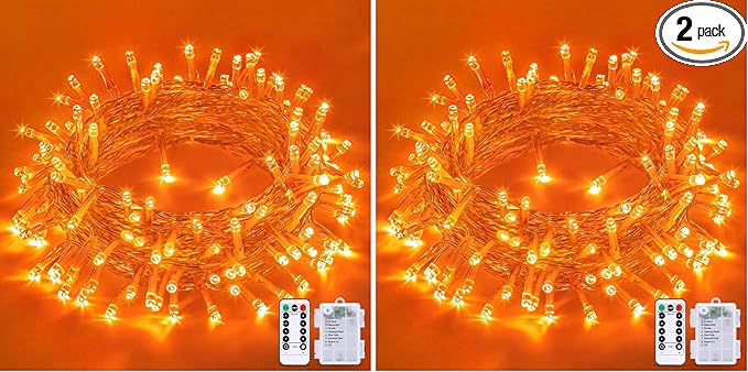 Christmas Backyard String Lights, 33ft 100 LED Waterproof