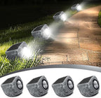 Solar Landscape Spotlights 4-Pack, LED