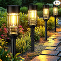 2-Pack IP65 Solar Landscape Lights for Walkway