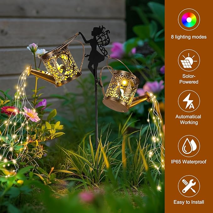 Solar Garden Garden Statue Light, Outdoor Decor