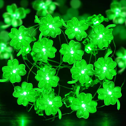 16ft Christmas LED String Lights, Waterproof Timer Lights