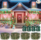 Christmas Fairy Lights 4-Pack, 66ft 200 LED Battery Twinkle Lights